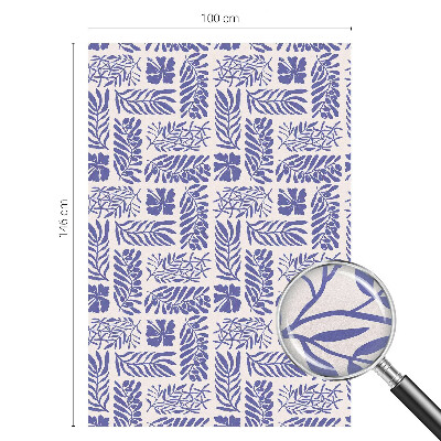 Pieninė plėvelė langams su raštu Augalų raštai