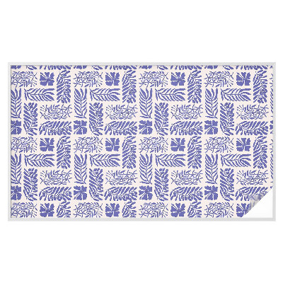 Pieninė plėvelė langams su raštu Augalų raštai