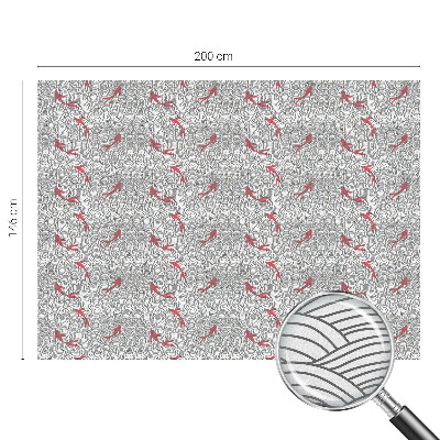 Matinė klijuojama plėvelė langams Banguotas raštas