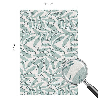 Plėvelė langams privatumui vitražas Žali lapai