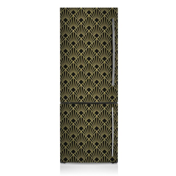 Šaldytuvo magnetinis kilimėlis Art deco stilius