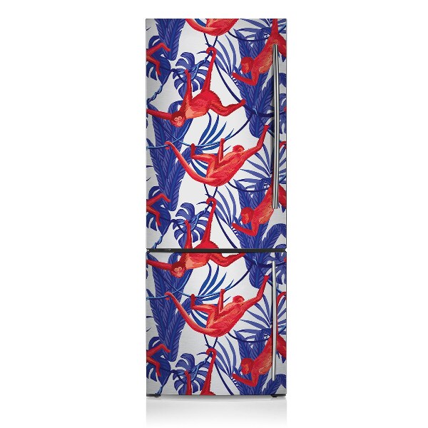 Šaldytuvo magnetinis kilimėlis Abstrakti beždžionė