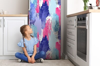 Magnetinis lipdukas ant šaldytuvo Abstrakcija