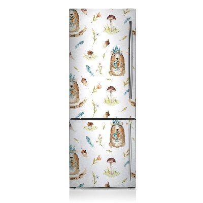 Magnetinis lipdukas ant šaldytuvo Indijos