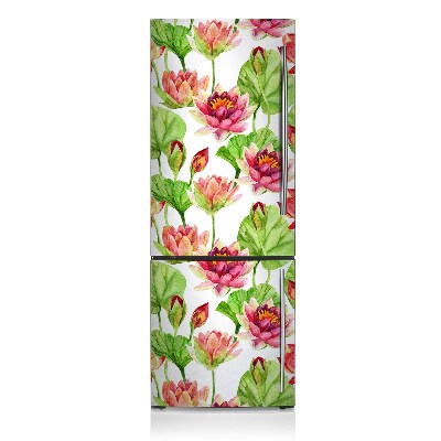 Šaldytuvo magnetinis kilimėlis Gėlė lotoso gėlė