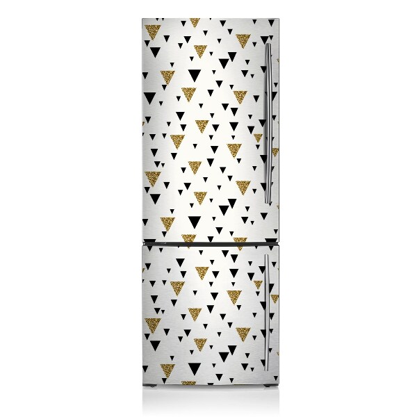 Magnetinis lipdukas ant šaldytuvo Trikampis