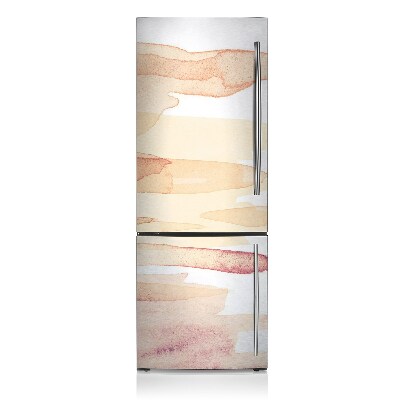 Magnetinis lipdukas ant šaldytuvo Geltonos linijos