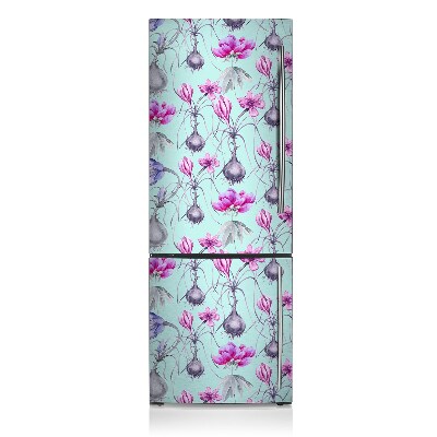 Šaldytuvo magnetinis kilimėlis Krokai su svogūnu