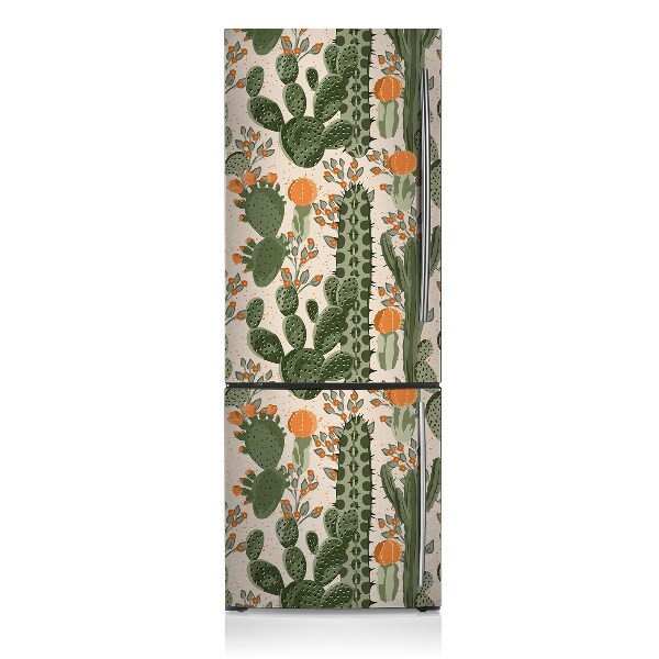 Magnetinis lipdukas ant šaldytuvo Kaktusas