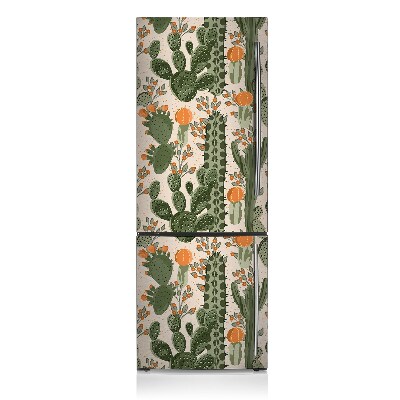 Magnetinis lipdukas ant šaldytuvo Kaktusas