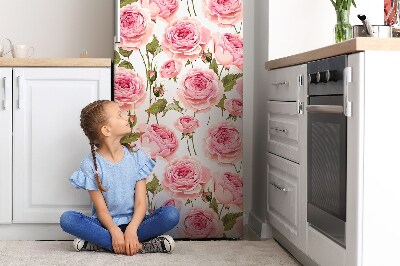 Magnetinis lipdukas ant šaldytuvo Gražios rožės