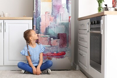 Šaldytuvo magnetinis kilimėlis Miestas