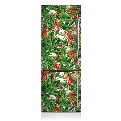 Magnetinis lipdukas ant šaldytuvo Gėlė