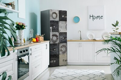 Šaldytuvo magnetinis kilimėlis Senos kasetės