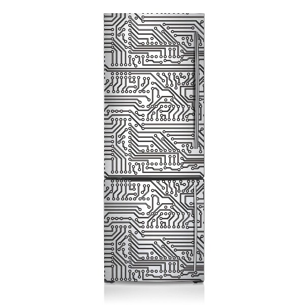 Magnetinis lipdukas ant šaldytuvo Integrinis grandynas