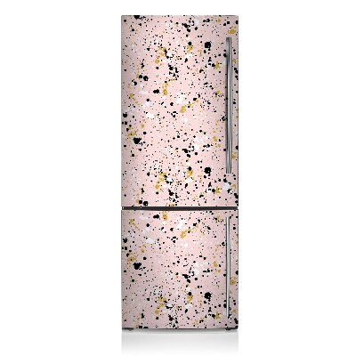 Magnetinis lipdukas ant šaldytuvo Spalvų dėmės