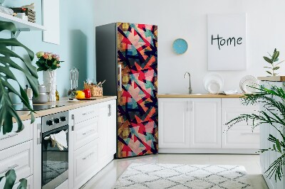 Magnetinis lipdukas ant šaldytuvo Rudens abstrakcija