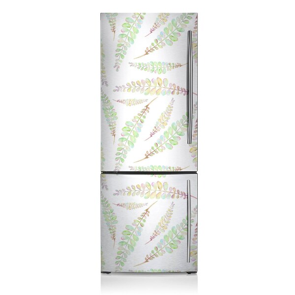 Šaldytuvo magnetinis kilimėlis Akvarelės lapai