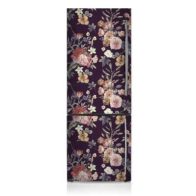 Šaldytuvo magnetinis kilimėlis Sodas su gėlėmis