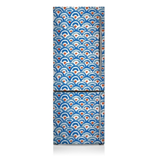 Magnetinis lipdukas ant šaldytuvo Žuvies apvalkalas