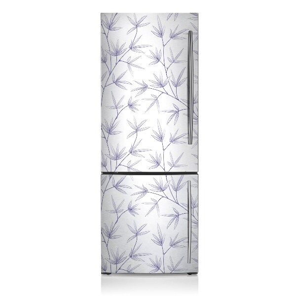 Magnetinis lipdukas ant šaldytuvo Lapai