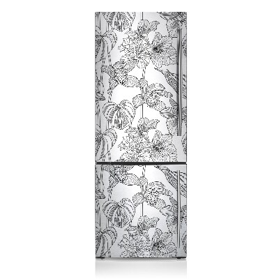 Šaldytuvo magnetinis kilimėlis Gėlių ašarų linija