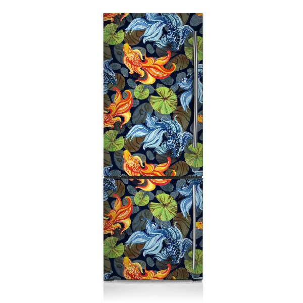 Magnetinis lipdukas ant šaldytuvo Auksinė žuvelė