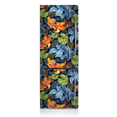 Magnetinis lipdukas ant šaldytuvo Auksinė žuvelė