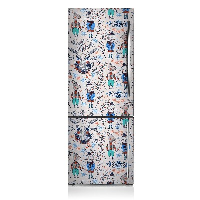 Magnetinis lipdukas ant šaldytuvo Gyvūnas