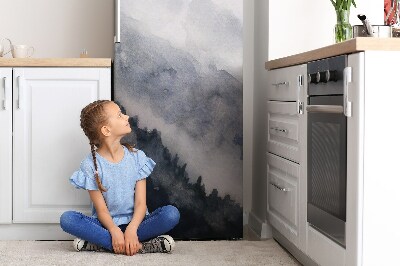 Magnetinis lipdukas ant šaldytuvo Kraštovaizdžio architektūra