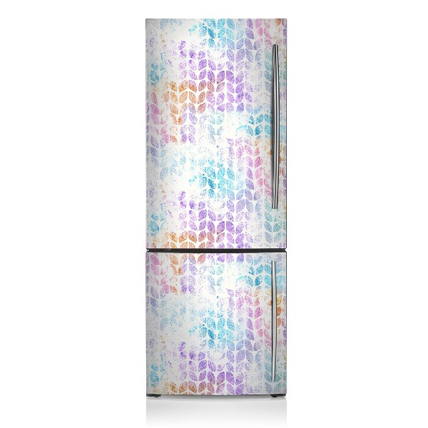 Magnetinis lipdukas ant šaldytuvo Blizgantis lapas