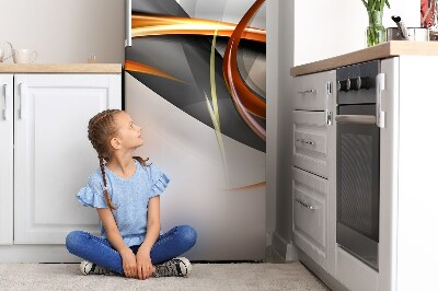 Šaldytuvo magnetinis kilimėlis Abstraktūs testai