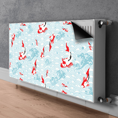 Magnetinis radiatoriaus lipdukas Koi karpis