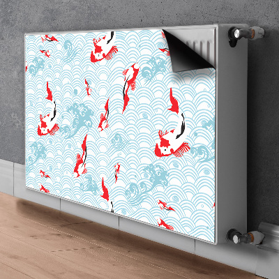 Magnetinis radiatoriaus lipdukas Koi karpis