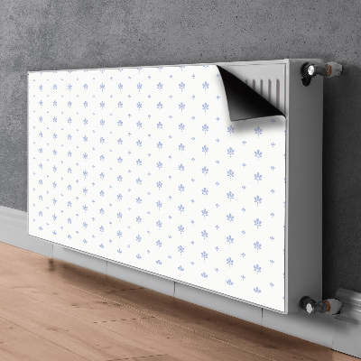 Magnetinis kilimėlis radiatoriui Gėlių raštas
