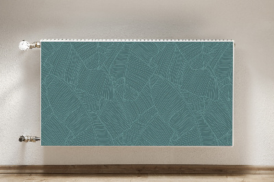 Magnetinis radiatoriaus lipdukas Vandens lapas
