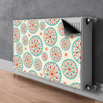 Magnetinis kilimėlis radiatoriui Indijos menas