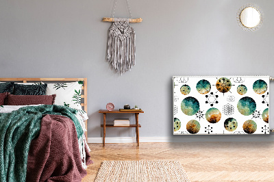 Kilimėlis magnetinė ant radiatoriaus Galaktikos modelis