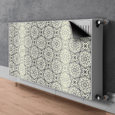 Kilimėlis magnetinė ant radiatoriaus Gėlių raštas
