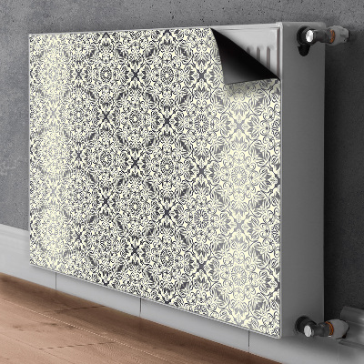 Kilimėlis magnetinė ant radiatoriaus Gėlių raštas