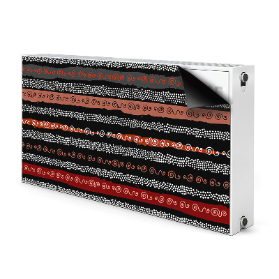 Magnetinis radiatoriaus lipdukas Genties modelis