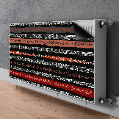 Magnetinis radiatoriaus lipdukas Genties modelis