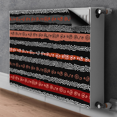 Magnetinis radiatoriaus lipdukas Genties modelis