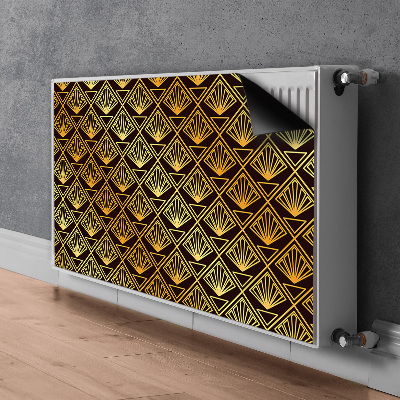 Magnetinis radiatoriaus lipdukas Art deco stilius