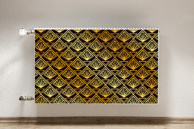 Magnetinis radiatoriaus lipdukas Art deco stilius