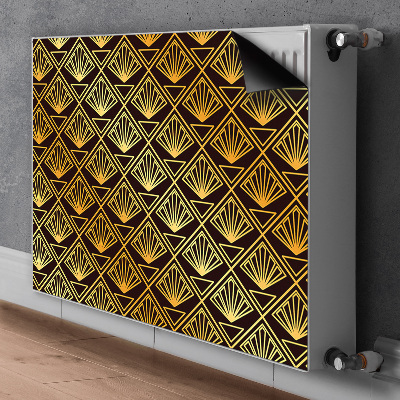 Magnetinis radiatoriaus lipdukas Art deco stilius