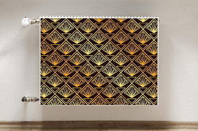 Magnetinis radiatoriaus lipdukas Art deco stilius