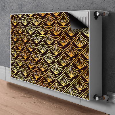 Magnetinis radiatoriaus lipdukas Art deco stilius