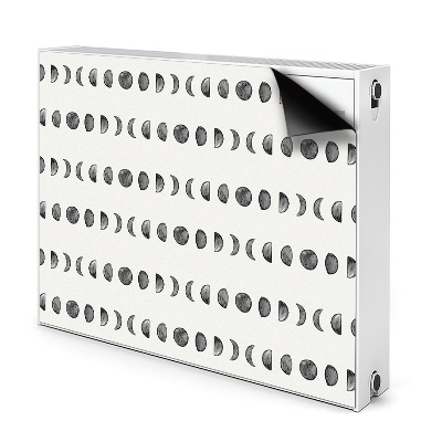 Magnetinis radiatoriaus lipdukas Mėnulis