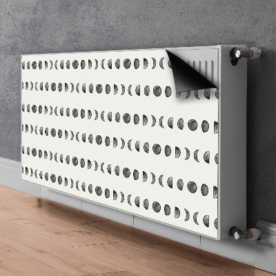 Magnetinis radiatoriaus lipdukas Mėnulis